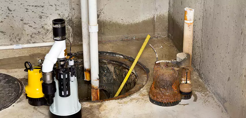Installing Sump Pump in Finished Basement in Waco, TX